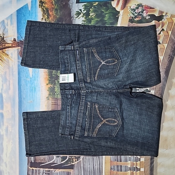 Calvin Klein Lean Bootcut Jeans Size 8 NWT - Picture 5 of 7